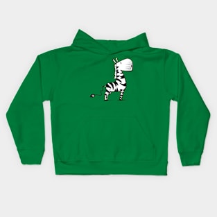 Simple zebra Kids Hoodie